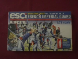 Napoleonic Wars "French Imperial Guard" Waterloo 1815 - SCALA 1/72 Esci P214 - Foto 1 di 2