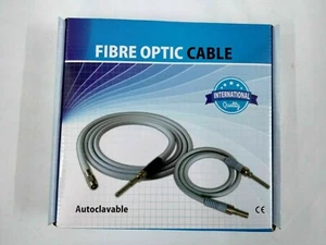 Fiber Optical Light Source Endoscope Cable Storz Compatible 4.5mm x 2.3 Meter - Picture 1 of 8