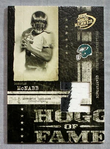 Donovan McNabb 2004 Playoff Hogg Heaven Hogg of Fame Gold 2-Clr Jersey Prime /25 - Picture 1 of 2