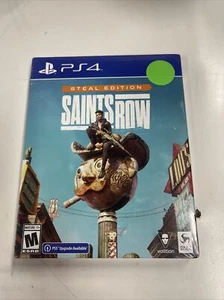 Saints Row Steal Edition Steelbook Playstation 4 PS4 New - Picture 1 of 2