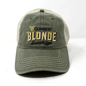 Guinness Rubia American Lager Gorra de Béisbol Gorra Ajustable Snapback Oliva NUEVA - Imagen 1 de 7