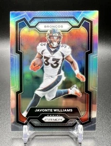 2023 Panini Prizm JAVONTE WILLIAMS Silver Prizm #86 Denver Broncos - Picture 1 of 2