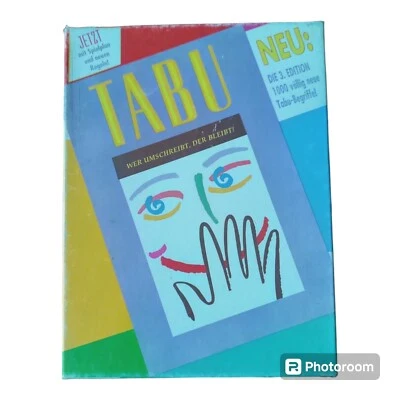 Tabu wer schreibt der bleibt 3. Edition von MB Spiele aus 1997  Zustand Gut  - Bild 1 von 4
