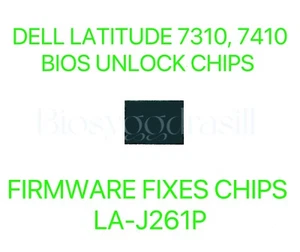 DELL LATITUDE 7310, LATITUDE 7410, CHIP BIOS SENZA PASSWORD LA-J261P PREPROGRAMMATO - Foto 1 di 2