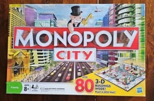 MONOPOLY CITY board game. 3D skyscrapers 2009. Complete. - Picture 1 of 3