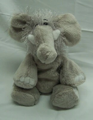 Ganz Webkinz FUZZY GRAY ELEPHANT 9" Plush Stuffed Animal Toy Jungle - Image 1 of 3