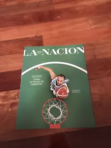 MANU GINOBILI BASKET NBA SAN ANTONIO SPURS LA NACION MAGAZINE ARGENTINA 2018 - Picture 1 of 1