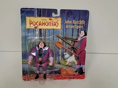 Figura de acción Disney Pocahontas John Ratcliffe con Percy y accesorios NUEVO  Foto 1 de 4
