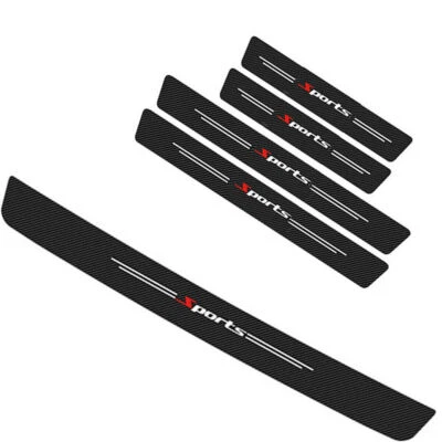 Juego de 5 calcomanías protectoras antiarañazos cubierta antiarañazos para alféizar de placa de puerta de coche Foto 1 de 4