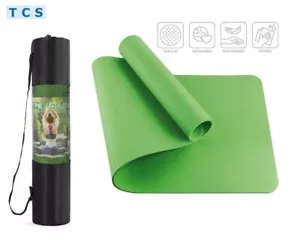 TOMSHOO Yogamatte Gymnastikmatte Trainingsmatte, rutschfest 61 x 183 cm - Bild 1 von 4