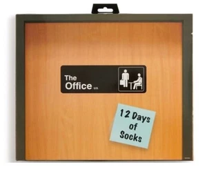 The Office 12 Days Of Socks Advent Calendar Set (Mens 6-12) New Christmas Gift - Picture 1 of 1