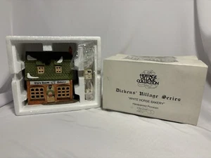 DEPT 56 WHITE HORSE BAKERY 5926-9 DICKENS VILLAGE SERIES 1988 VTG MINT - Picture 1 of 16