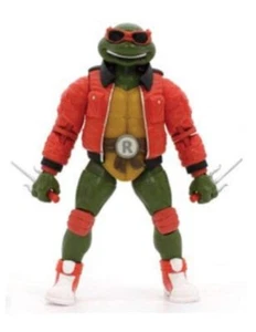 THE LOYAL SUBJECTS TMNT NINJA TURTLES RAPHAEL STREET STYLE 02 ACTION FIGURE NEW - Imagen 1 de 2