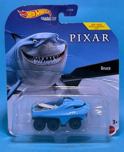 Hot Wheels Disney Pixar Finding Nemo Pixar Bruce Shark Diecast Car MOC on Card - Picture 1 of 3