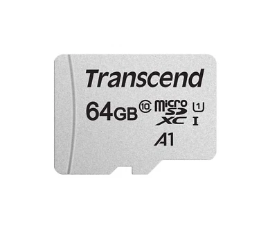 Transcend 64GB microSDXC Class 10 Memory Car, up to 95/45 MB/s, TS64GUSD300S - Bild 1 von 4