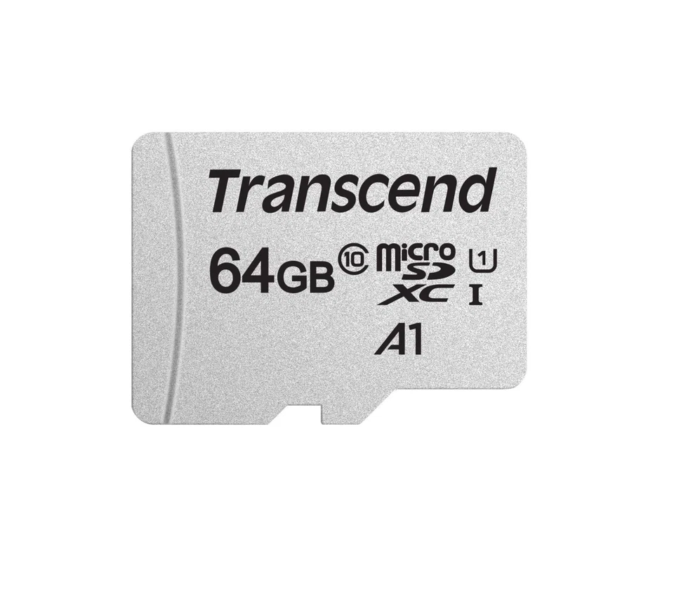 Transcend 64GB microSDXC Class 10 Memory Car, up to 95/45 MB/s, TS64GUSD300S - Bild 1 von 4