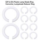 Plastic Lamp Shade Ring Converter E27 to E14 , Lampshade Reducer Ring