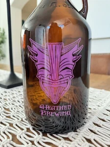 Heathen Brewing 64 Oz Growler Brewery Vancouver WA - Picture 1 of 4