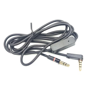 gold 3.5mm 1/8" Audio Cable Cord w/ MIC For Monster Inspiration TM Headphone tt - Picture 1 of 6