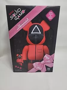 Medicom Bearbrick Netflix Squid Game The Guard Triangle 400% + 100% Be@rbrick - Bild 1 von 5