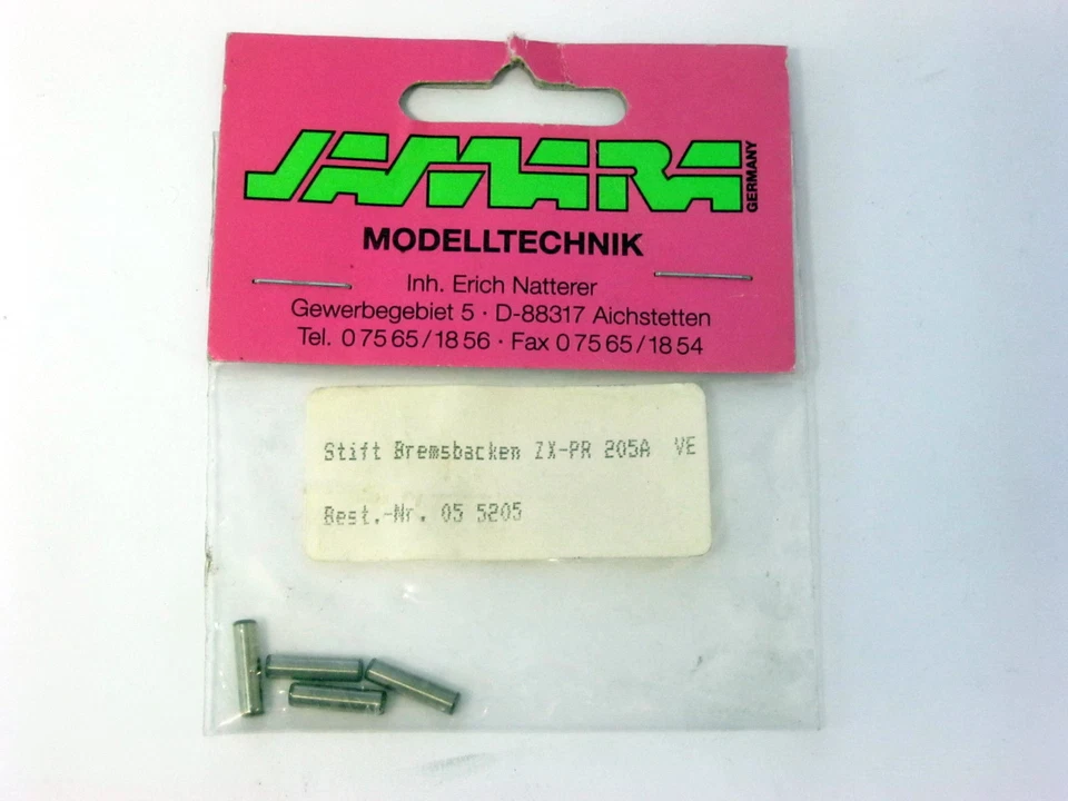 Jamara 055205 Stift Bremsbacken Stifte ZX-PR 205A - Bild 1 von 1