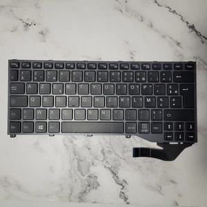 Fujitsu LifeBook P727 P728 U727 U728 U729 U729x Keyboard French Black No Backlit - Bild 1 von 3