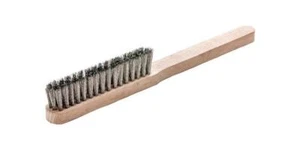 LESSMANN Feinbürste Länge 225 mm 0,15 mm VA-Stahldraht Besatzlänge 110 mm gew... - Bild 1 von 1