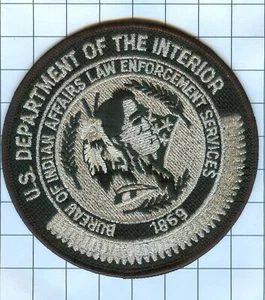 Police Patch - U.S. Depatrment of the Interior 4" - Picture 1 of 1