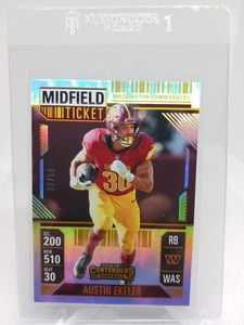 2024 Panini Contenders - Austin Ekeler #98 Midfield Ticket /50 - Picture 1 of 2