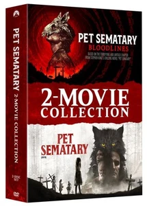 Pet Sematary 2-Movie Collection (DVD) John Lithgow Pam Grier Henry Thomas - Picture 1 of 2