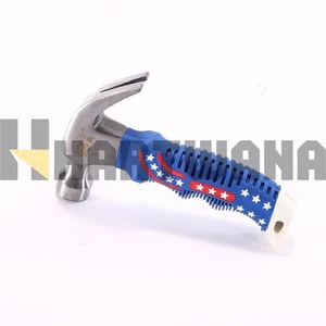 Mini kleiner Klauenhammer Gummi rutschfester Griff Kralle mit Komfortgriff - Bild 1 von 8