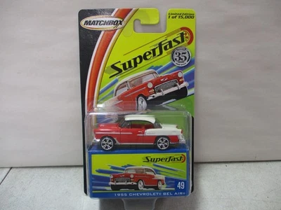 Matchbox Superfast 35th Anniversary 1955 Chevrolet Bel Air 49 - Image 1 of 2