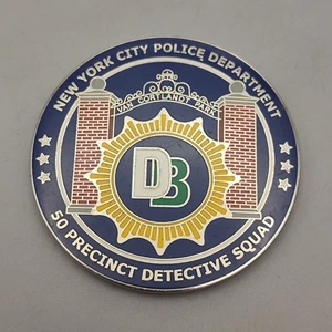 Moneta sfida 50 squadra investigativa distretto dipartimento di polizia di New York City - Foto 1 di 5