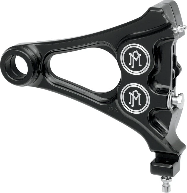 Máquina Performance Pinza de 4 Pistones y Soporte Corte de Contraste Trasero #1256-0077-BM Foto 1 de 1