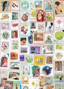 @@@JAPAN 1000 LARGE COMMEMORATIVE STAMPS / ON PAPER - Picture 1 of 1