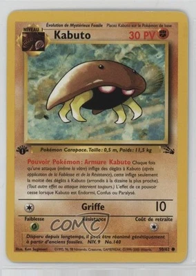 Kabuto Francés 1ª Ed. Pokemon Fossil #50 1999 Foto 1 de 3