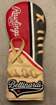 Cubierta híbrida Bettinardi X Rawlings guante negro madera Foto 1 de 2