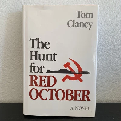 VINTAGE The Hunt for Red October Tom Clancy 1984 First Edition 26th Printing - Image 1 of 4