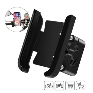 Motorcycle Phone Mount Bike Phone Mount Holder for Scooter Bicycle 360°Rotation - Picture 1 of 16