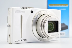 ⏯️[Excellent+5] Nikon COOLPIX S8200 Compact Digital Camera White From Japan - Picture 1 of 17