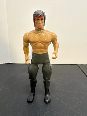 Винтажная экшн-фигурка Сильвестра Сталлоне Рэмбо 1985 7 дюймов - Изображение 1 из 3