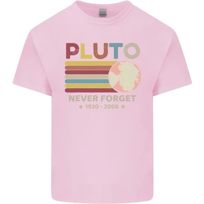 Pluto Never Forget Space Astronomy Planet Kids T-Shirt Childrens - Image 1 of 4