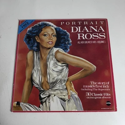 Diana Ross Portrait All Her Greatest Hits Volume 1 Vinyl LP Telstar Records - Image 1 of 4