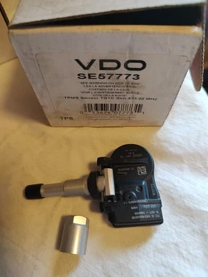 One TPMS Sensor TG1C VDO SE57773 433.92 MHz Fits Select Chrysler Dodge New - Image 1 of 4