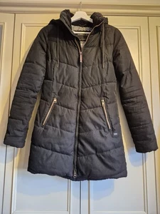 O'Neill Puffer Quilted Winter Coat Parka Padded Warm Cozy, Black, Size XS - Picture 1 of 7