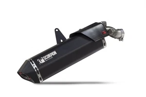 Escape de cerámica negro Scorpion Serket Honda CRF1100L África doble 2020-2022 - Imagen 1 de 11