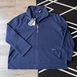 Ralph Lauren RLX Women’s Quarter Zip Pull Over sweatshirt, medium, brand new - Picture 1 of 6