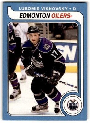 2008-09 O-Pee-Chee '79-80 Retro Lubomir Visnovsky #288 Edmonton Oilers - Image 1 of 2