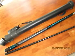 Vintage Harvard Pool Cue Stick 59" With Round Hard Case BLUE - Picture 1 of 7
