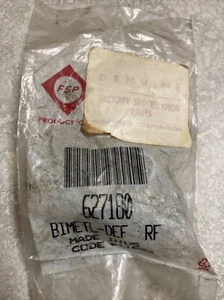 WHIRLPOOL FSP OEM REFRIGERATOR DEFROST THERMOSTAT TOD 627180, 43027, 37T01, NEW - Picture 1 of 2